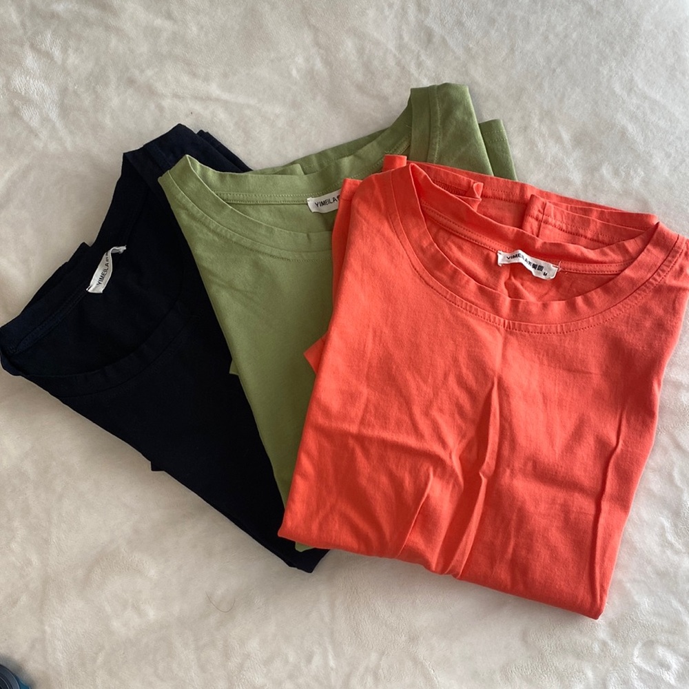 Grand New Condition Women Short Sleeve Cotton T Shirt Bundle Size S